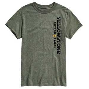Men's - Yellowstone - Dutton Ranch Logo Short Sleeve Graphic T-Shirt - 1 of 4