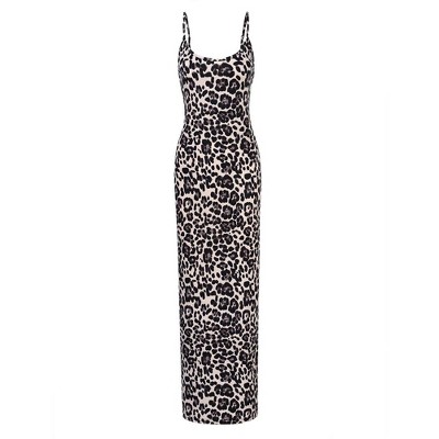 Women Full Slip Under Dresses Sleeveless Adjustable Spaghetti Strap Cami Maxi Dress Nightgowns Sleepwear