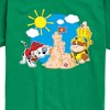 Boys' - Paw Patrol - Marshall And Rubble Beach Short Sleeve Graphic T-Shirt - 2 of 4