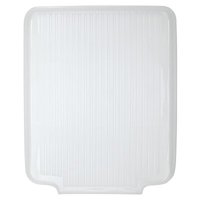 Dish Drain Board, White, Sold by at Home