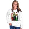 Christmas Gothic Art Xmas Couple Sweatshirt for Men or Women Brisco Brands - 3 of 4