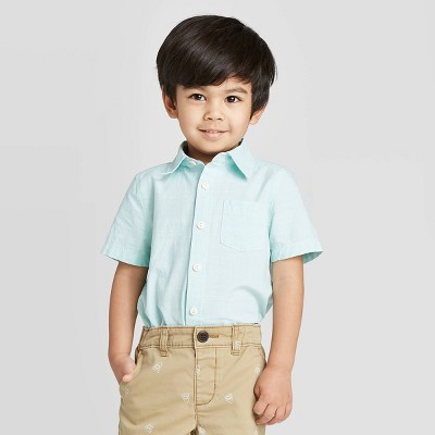 boys short sleeve dress shirt