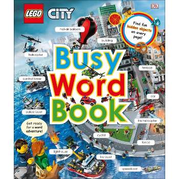 Lego City: Busy Word Book - by  DK (Hardcover)