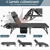 DoCred Heavy Duty 5-Position Folding Chaise Lounge Chair for Outdoor Sunbathing, Pool, Beach & Patio – Single & 2-Pack Options Available - 4 of 4