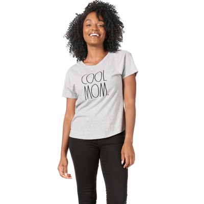 RAE DUNN - Women's Short Sleeve Shirttail Hem T-Shirt