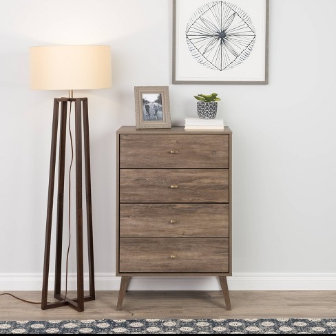 Salt Spring 3 Drawer Tall Nightstand Drifted - Prepac : Target