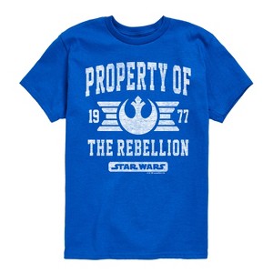Boys' - Star Wars - Property Of Rebellion Short Sleeve Graphic T-Shirt - 1 of 4