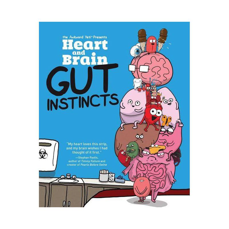 Heart and Brain: Gut Instincts - by  The Awkward Yeti & Nick Seluk (Paperback), 1 of 2