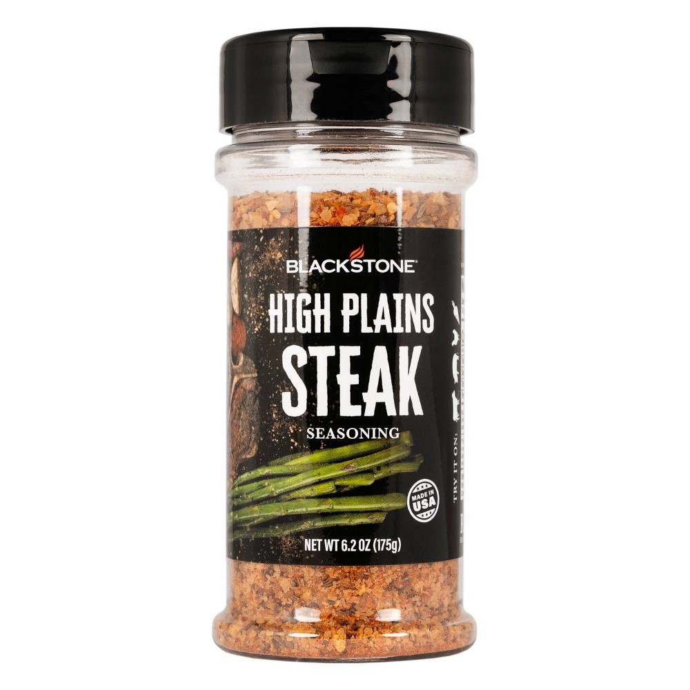 Blackstone High Plains Seasoning: Hickory Garlic Citrus Blend for Meats & Vegetables, No Major Allergens, Keto-Friendly