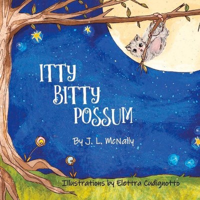 Itty Bitty Possum - by  J McNally (Paperback)