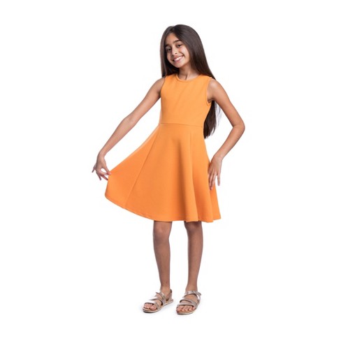 24seven Comfort Apparel Plus Size Ruffle A-line Knee Length Dress - Macy's