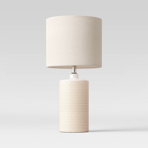 Large Assembled Ceramic Table Lamp, Large Chunky Table Lamps