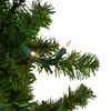 Northlight 7.5' Prelit Artificial Christmas Tree Canadian Pine Pencil - Clear Lights - 4 of 4