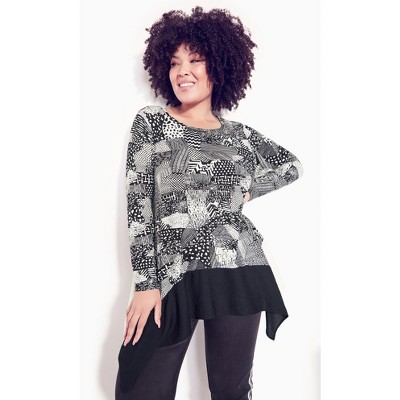 Avenue Florence Print Top