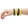 Blue Panda 36 Pack Bee Rubber Silicone Bracelets Wristbands for Kids Party Favors Supplies - 3 of 4