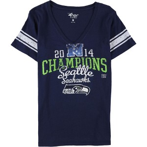 G-III Sports Womens Seattle Seahawks champions Graphic T-Shirt - 1 of 2