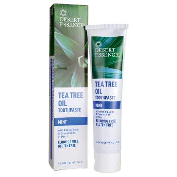 Desert Essence Tea Tree Oil Toothpaste- Mint 6.25oz