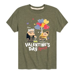 Boys' - Disney - Valentine's Day Again Short Sleeve Graphic T-Shirt - 1 of 4