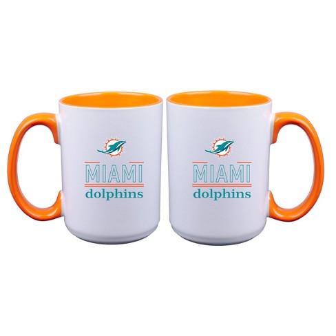 Miami Dolphins Cups, Mugs & Shots, Dolphins Cups, Mugs & Shots