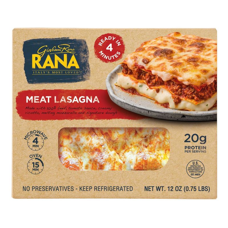 Rana Single Serve Meat Lasagna - 12oz, 1 of 9