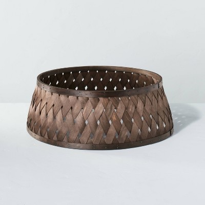 Dark Stained Woven Tree Collar - Hearth & Hand™ with Magnolia