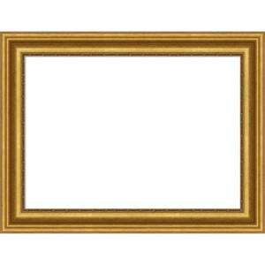 Amanti Art Parlor Gold Framed Magnetic Dry Erase Board - 1 of 4