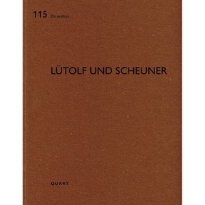 Lütolf Und Scheuner - (De Aedibus) by  Heinz Wirz (Paperback) - 1 of 1
