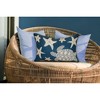 Liora Manne Marina Coastal Indoor/Outdoor Pillow.. - 3 of 4