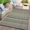 Reversible Outdoor Rug Plastic Woven, Waterproof Mat for Patio Camping RV - 4 of 4