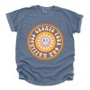 Simply Sage Market S.W.Smiley Create Your Own Happiness Flower Garment Dyed Tee - 2 of 4