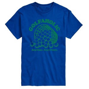 Men's - Instant Message - Golfaholic Short Sleeve Graphic T-Shirt - 1 of 4