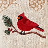 2pk Cardinal and Branch Hand Towel Set Off White - SKL Home - image 2 of 4