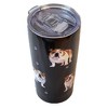 E & S Imports 7.0 Inch Bulldog Serengeti Tumbler Hot Or Cold Beverages Tumblers - 2 of 3