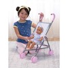 Perfectly Cute Star Print Fold Up Stroller for Baby Doll - image 2 of 4