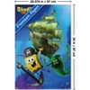 Trends International Nickelodeon The SpongeBob Movie: Search for SquarePants (2025) - Flying Dutchman Chasing Unframed Wall Poster Prints - 3 of 4