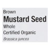 Frontier Co-Op Mustard Seed Organic Brown Whole - 1 lb - 3 of 3