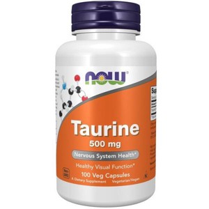Taurine 500mg by Now Foods  -  100 Capsule - 1 of 3