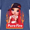 Girls' - Rainbow High - Ruby Pure Fire Fitted Short Sleeve Graphic T-Shirt - 2 of 4