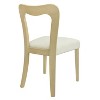 Vynxaria Dining Chair Without Arm£¬Set of 2,Natural+Beige - 4 of 4