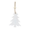 Melrose Wood Tree Tag Ornament (Set of 9) - 3 of 4