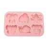 Unique Bargains Candy Mould 6-Cavity Assorted Cartoon Creatures Candy Mould Hand Wash 7.72"x4.88"x0.94" 1 Pc - 3 of 4