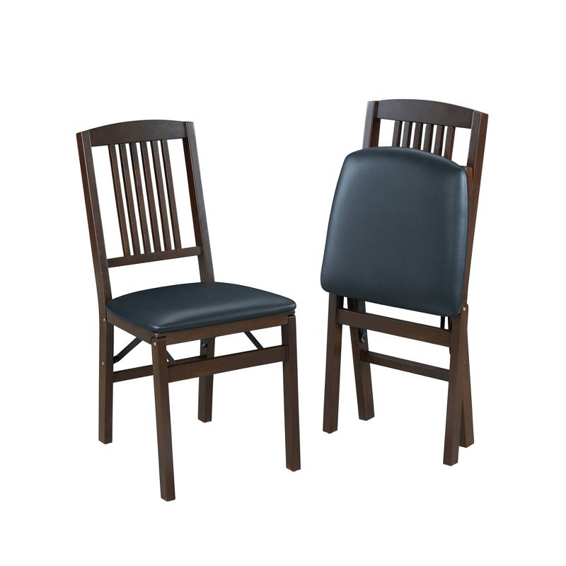 Set of 2 Simple Mission Folding Chair - Stakmore, 3 of 9