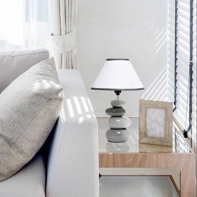 Ceramic Stone Table Lamp - Simple Designs