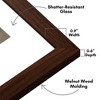 Americanflat Picture Frame with Oval Mat Insert and Shatter-Resistant Glass - Signature Collection - Photo Frame for Wall Display - 3 of 4