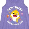 - Baby Shark - Baby Shark Doo Doo Doo Doo Graphic Sleeveless Aline Dress - 2 of 4