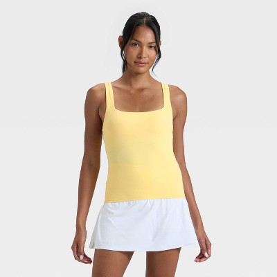 Women's Everyday Soft Square Neck Support Tank Top - All In Motion™
