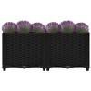 vidaXL Raised Bed 31.5"x15.7"x15" Polypropylene - 3 of 4