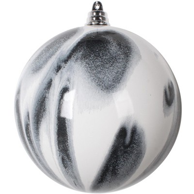 Vickerman 4" Marble Ball Ornament