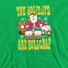 Men's Christmas The Holidays Are Bullcrap Santa And The Boys Pull-Over Hoodie - 2 of 4