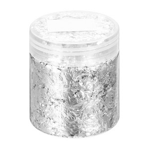 Unique Bargains Gold Foil Flakes for Nail Resin Crafts Painting Candle Making - 1 of 4